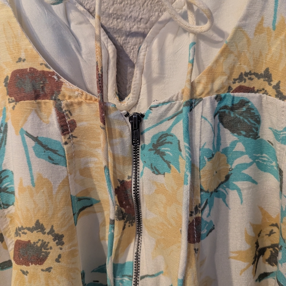 FREE PEOPLE Altura Floral Mini Dress Medium - Picture 8 of 13